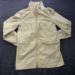 Madewell Utility Jacket 100% Cotton Olive Green XS